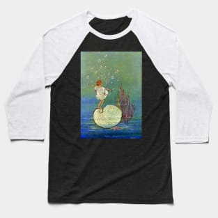 Fairy Under the Sea - Ida Rentoul Outhwaite Baseball T-Shirt